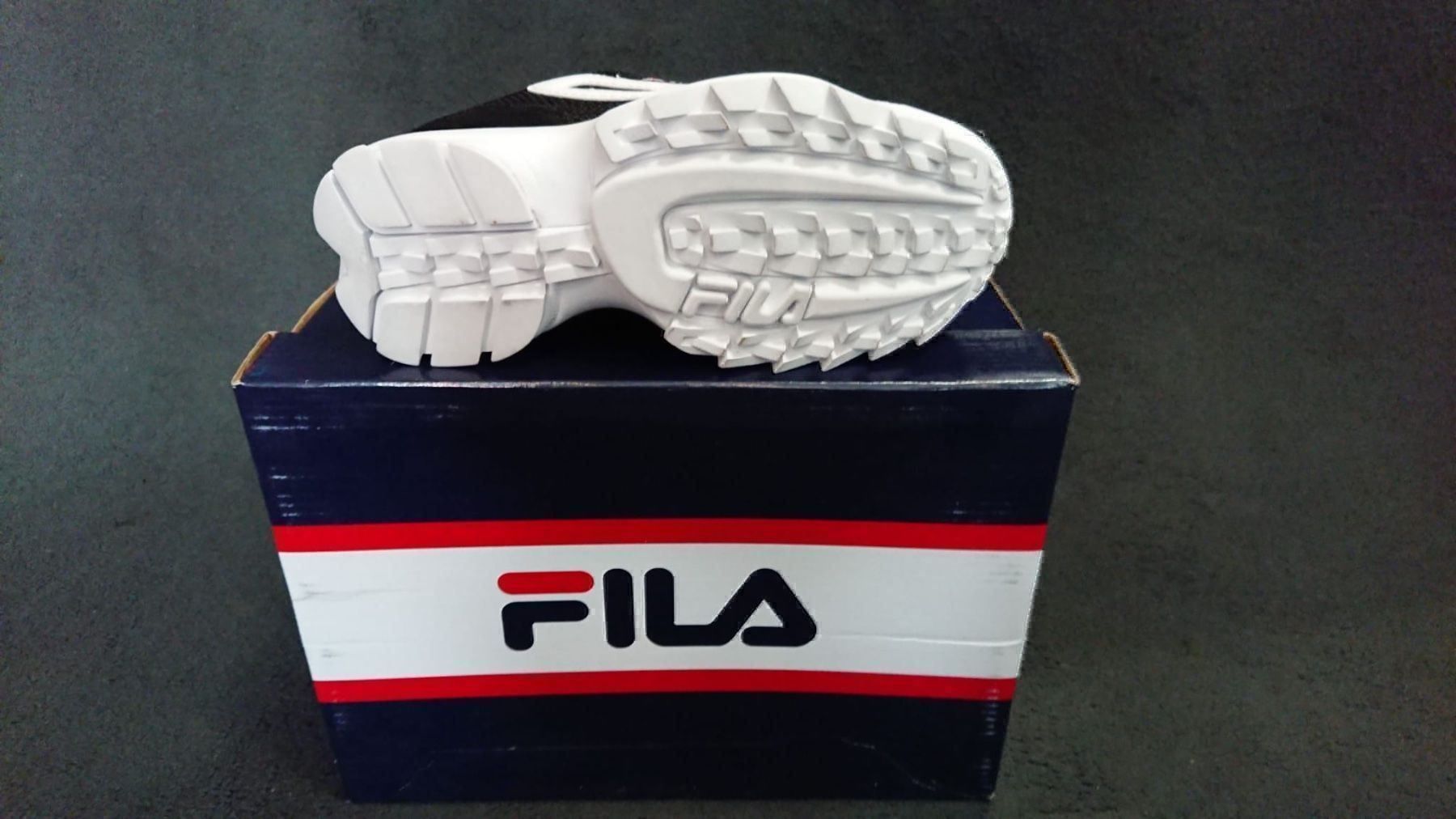 Fila Damenschuhe: FILA DISTRUPTOR MESH LOW BLACK     Gr. 37 – Neu und originalverpackt aus Zürich von LIQUIDATOR.CP 1