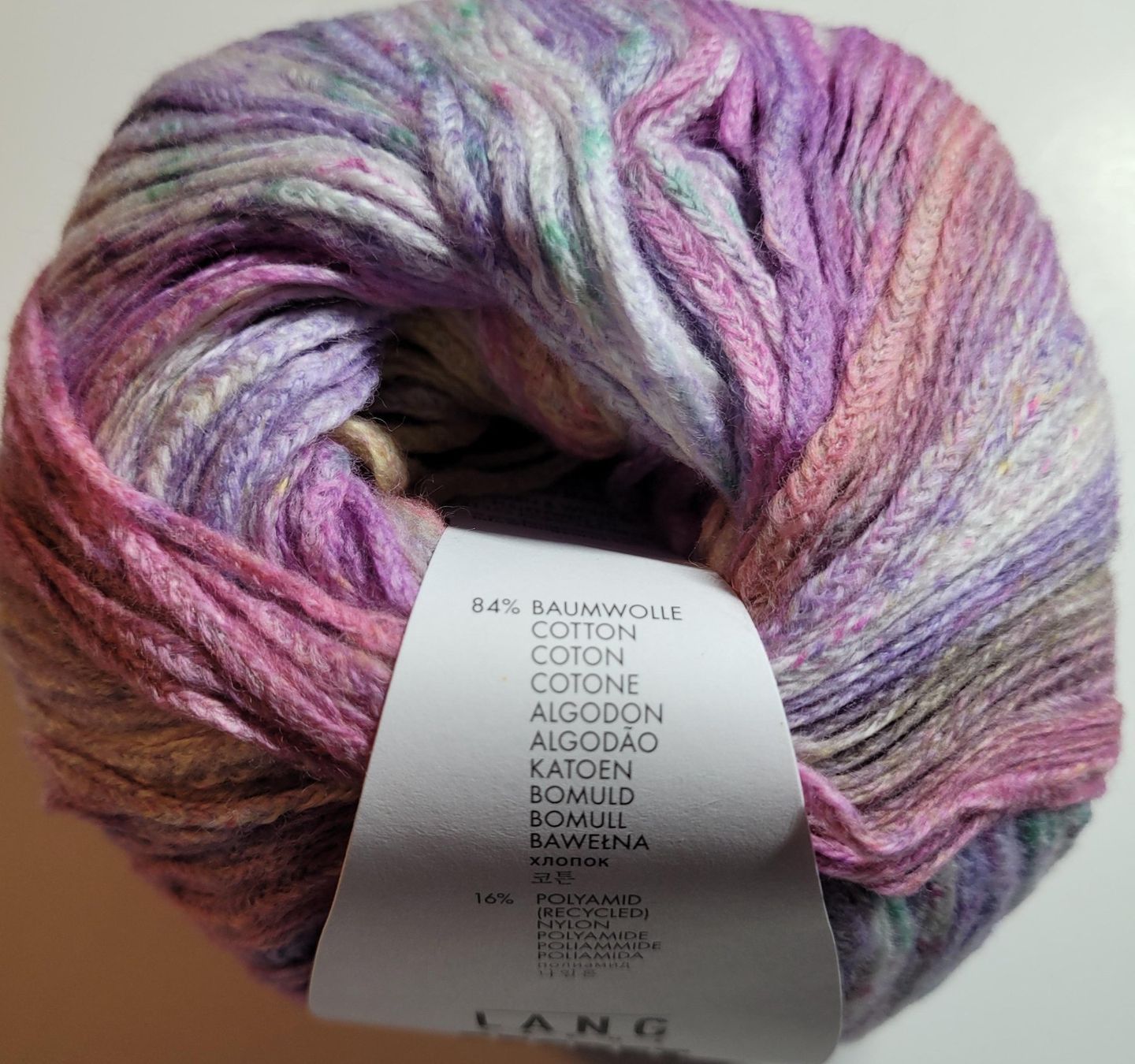Lang Yarns Lana: SECRET GARDEN - ein farbenfrohes Baumwoll-Mischgarn – Nuovo e nell'imballaggio originale da Burgistein venduto da Azureus58 4