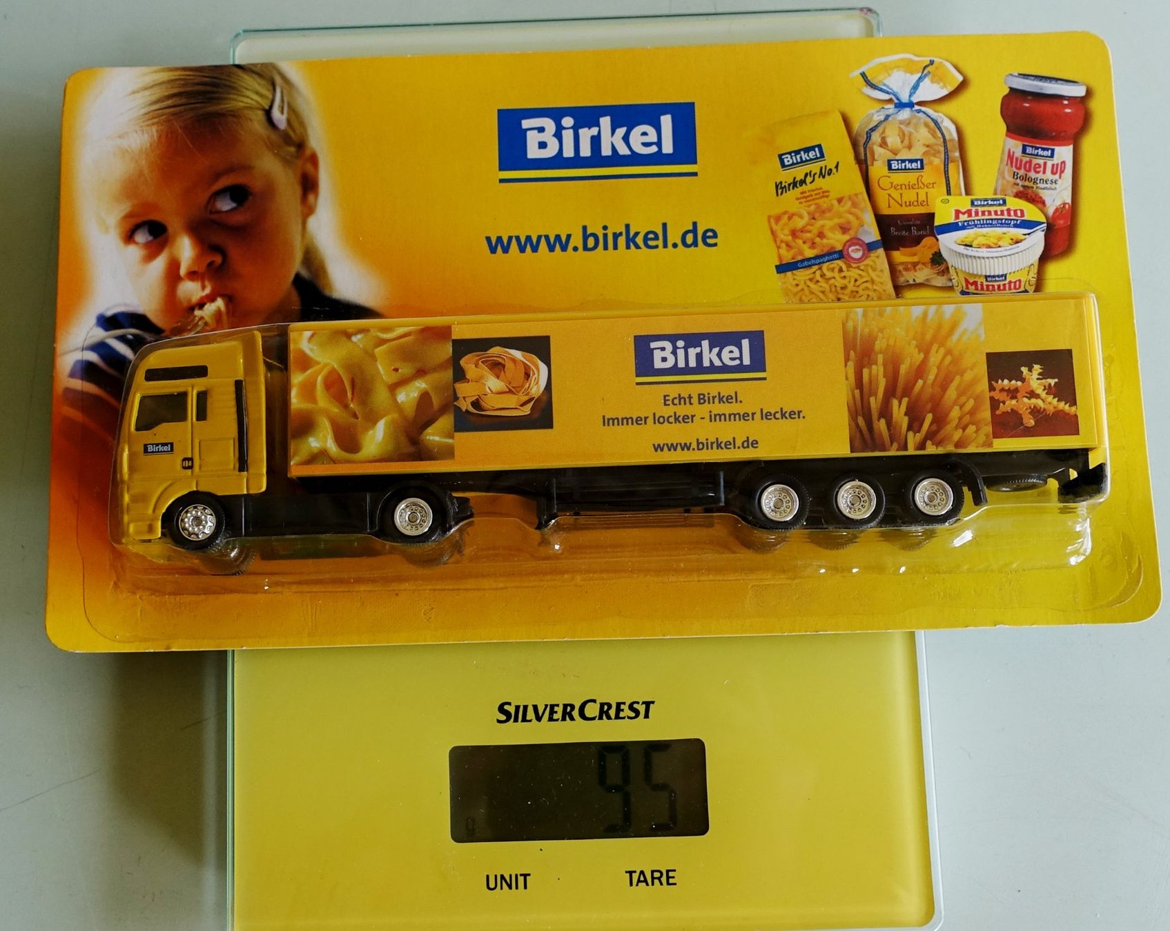 Modellautos: MAN Sattelzug Birkel Werbemodell 1:87 – Neu und originalverpackt aus Wiebelskirchen von