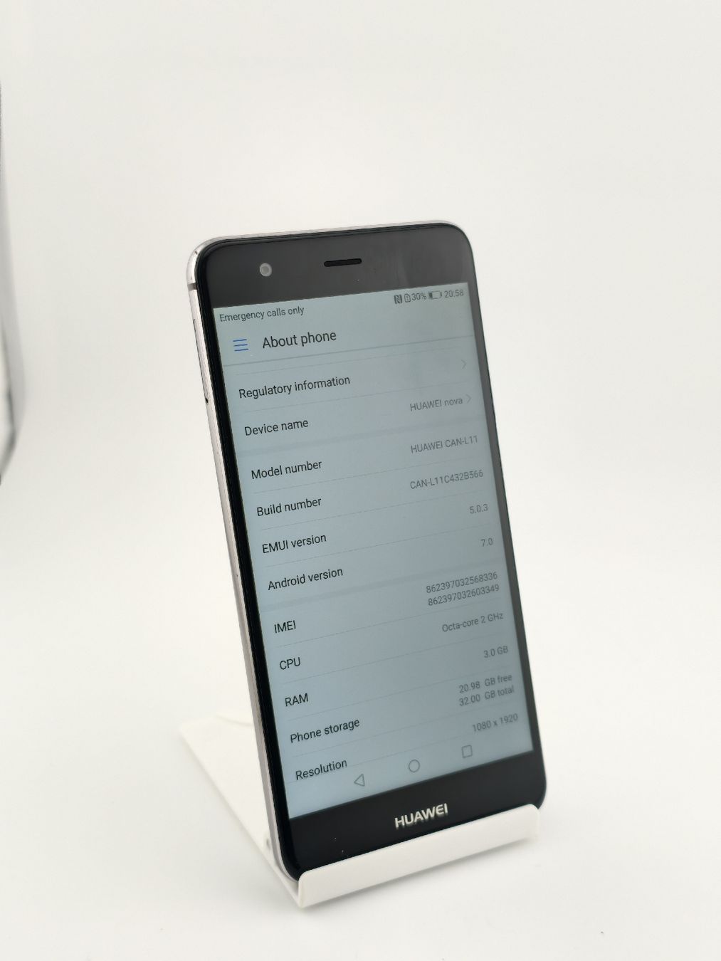 Huawei Telefoni cellulari / Smartphones: Huawei nova 32gb – Usato da Uster venduto da TOPPRICEE 2