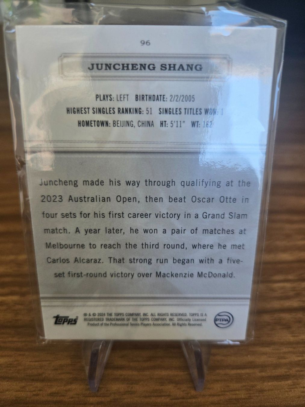 Topps Cartes à collectionner: Juncheng Shang Topps Royalty 2024 – D'occasion à Pregassona par med_fk22 1