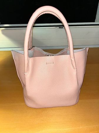 rosarote Tasche von Zara