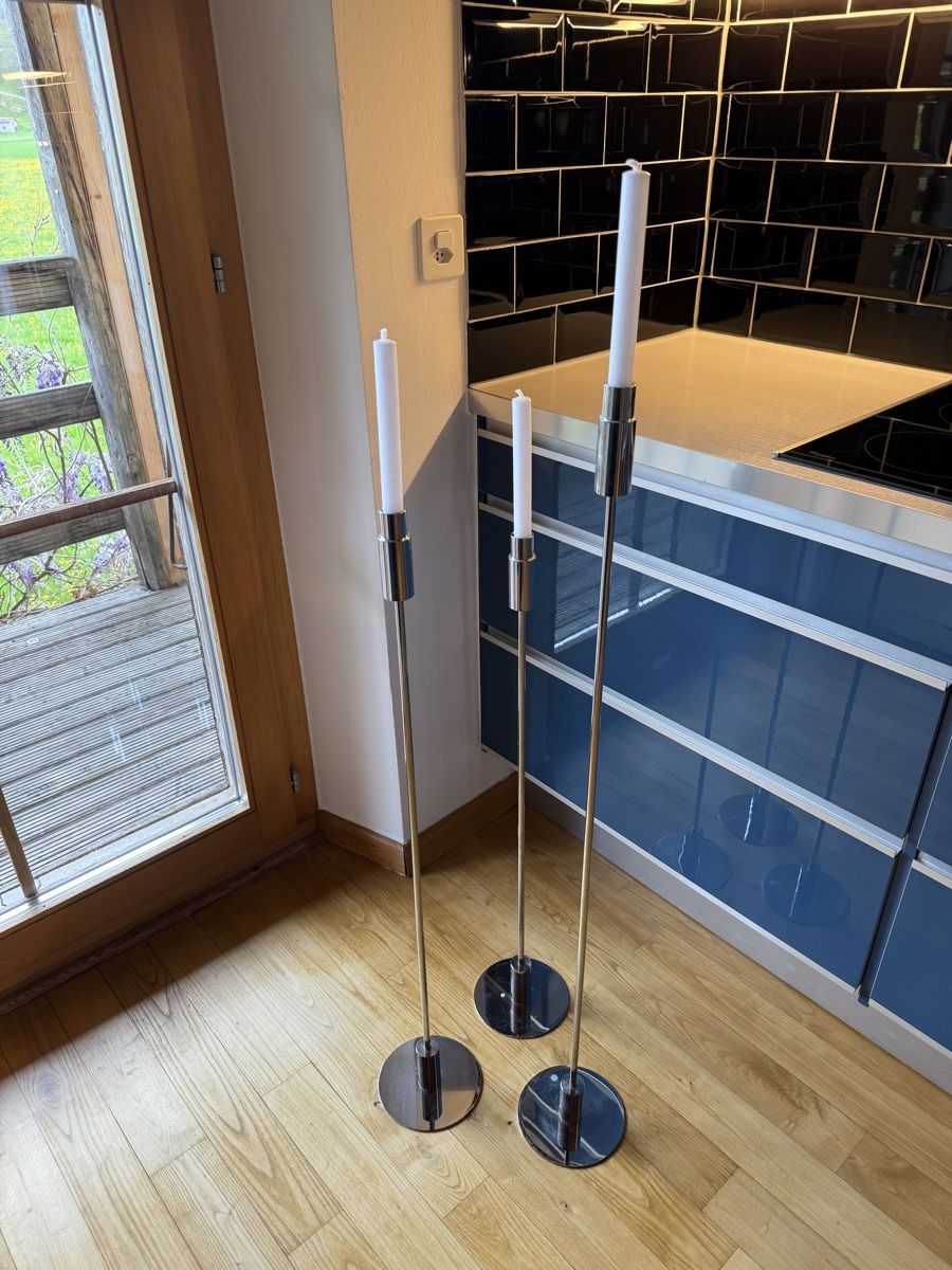 Portacandele: 3 bougeoirs design minimalistes – Usato da Broc venduto da Rudy09 1