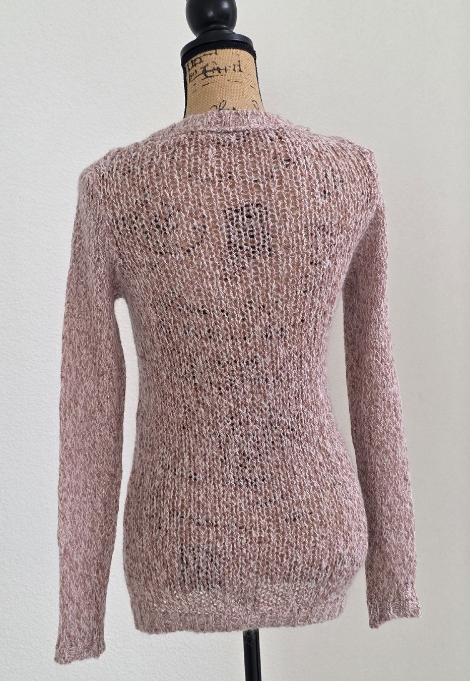 Maglioni & Felpe: Damen Pullover rosa grob gestrickt  – Usato da Rheinsulz venduto da Gilea 3