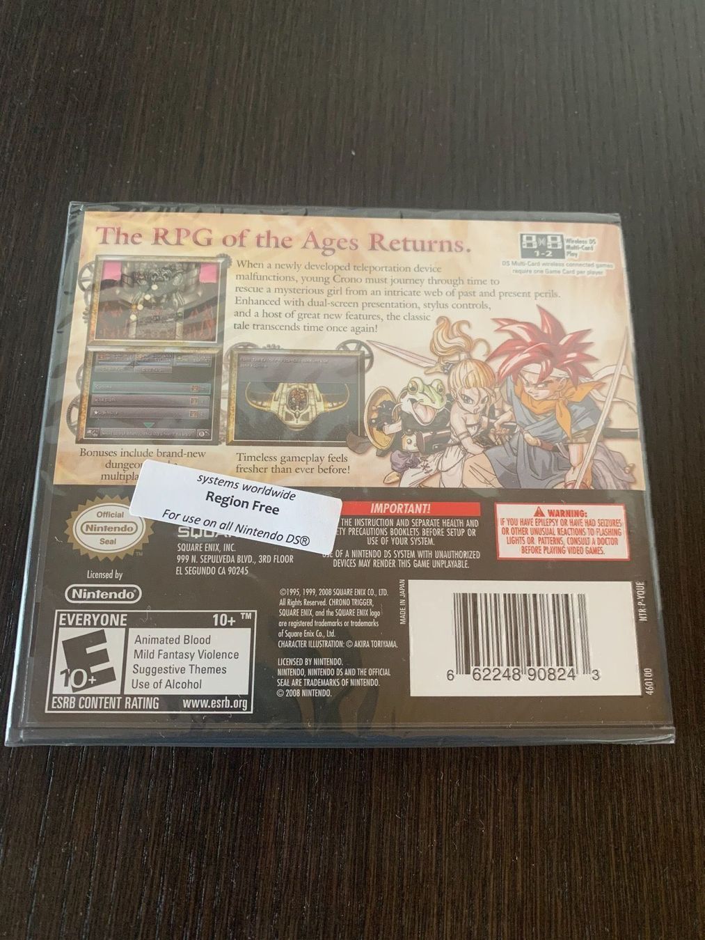 Giochi: Chrono Trigger (DS) – Nuovo e nell'imballaggio originale da Dättwil AG venduto da Ermes54 1