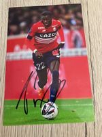 Timothy Weah Original Autogramm auf Foto Lille / USA /