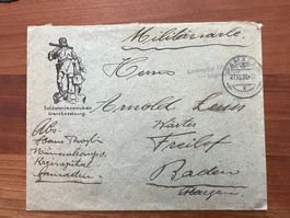 1920 Militärbrief Soldatenstube      (G2258)