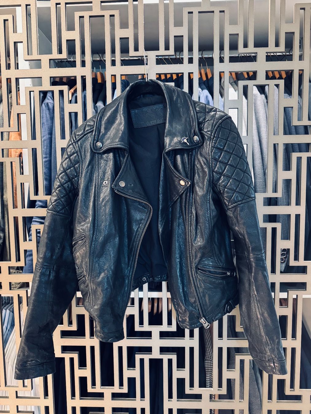 Giacche: Lederjacke schwarz Vintage – Usato da Kilchberg ZH venduto da dongxi