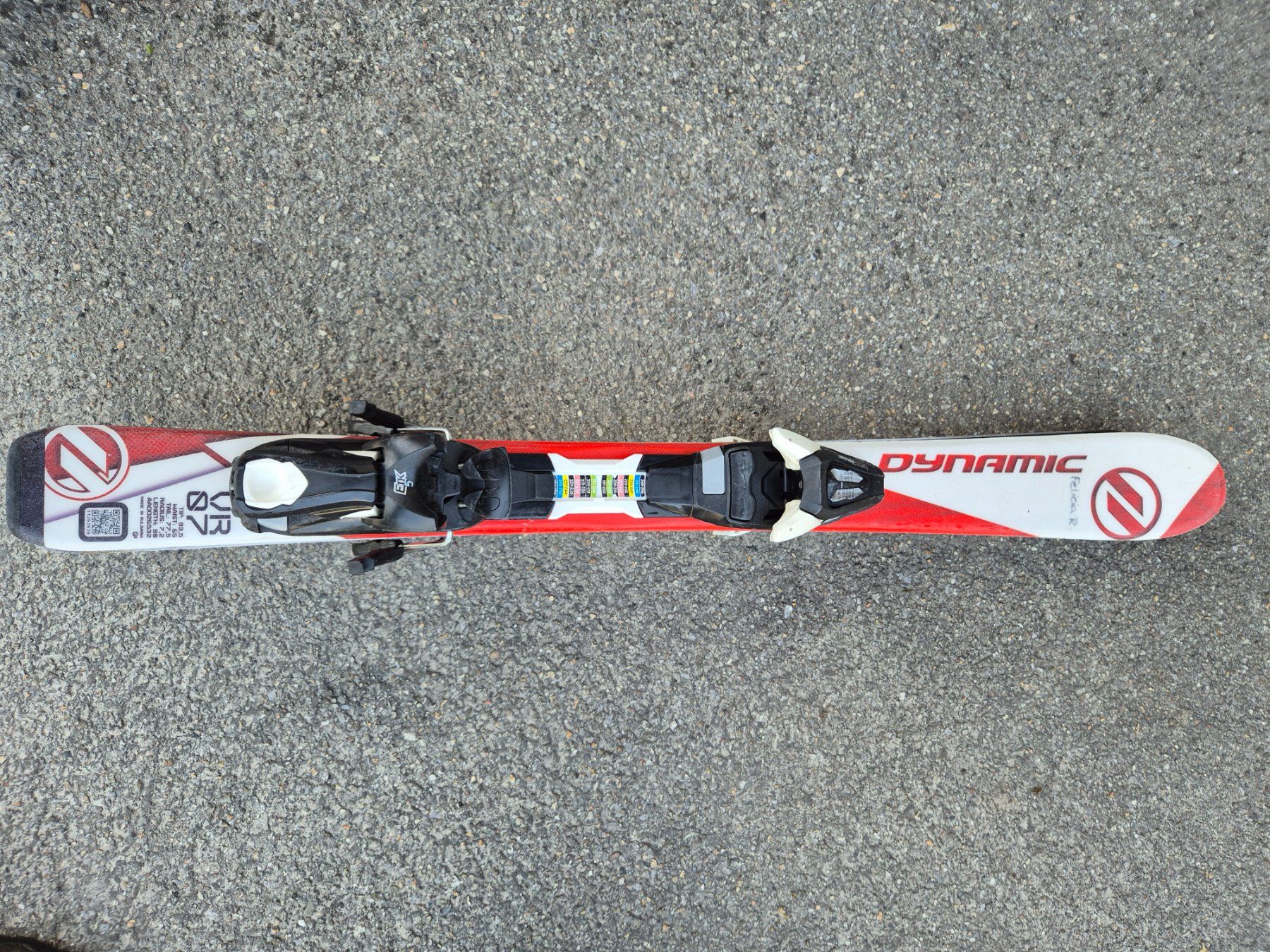 Sci: Kinderski Dynamic 90cm – Usato da Seewis Dorf venduto da dermaex