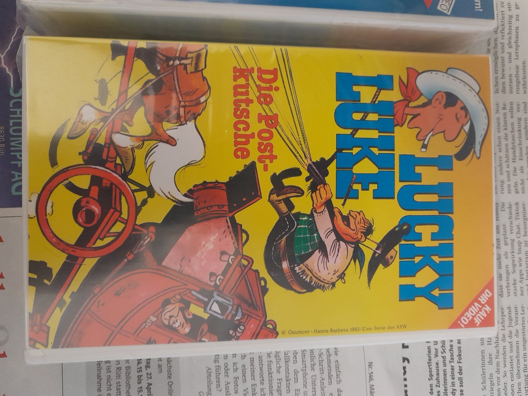 Tutti i VHS: Lucky Luke und Asterix VHS – Usato da Rüti ZH venduto da Alemanni 2