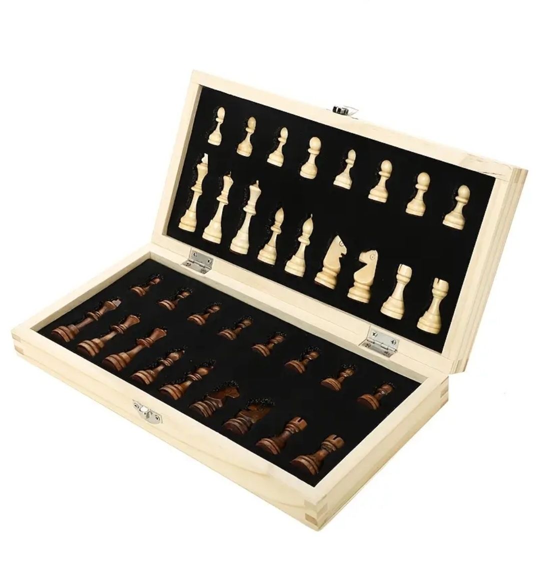 Giochi: Schönes magnetisches Holzschachbrett – Nuovo e nell'imballaggio originale da Frauenfeld venduto da Sitterdorf1 1