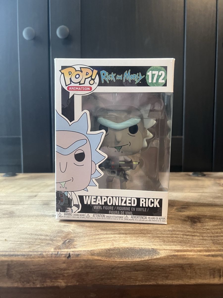 Funko Statuette: Funko Pop! Weaponized Rick 172 Rick & Morty  – Usato da St. Gallen venduto da Nino1111