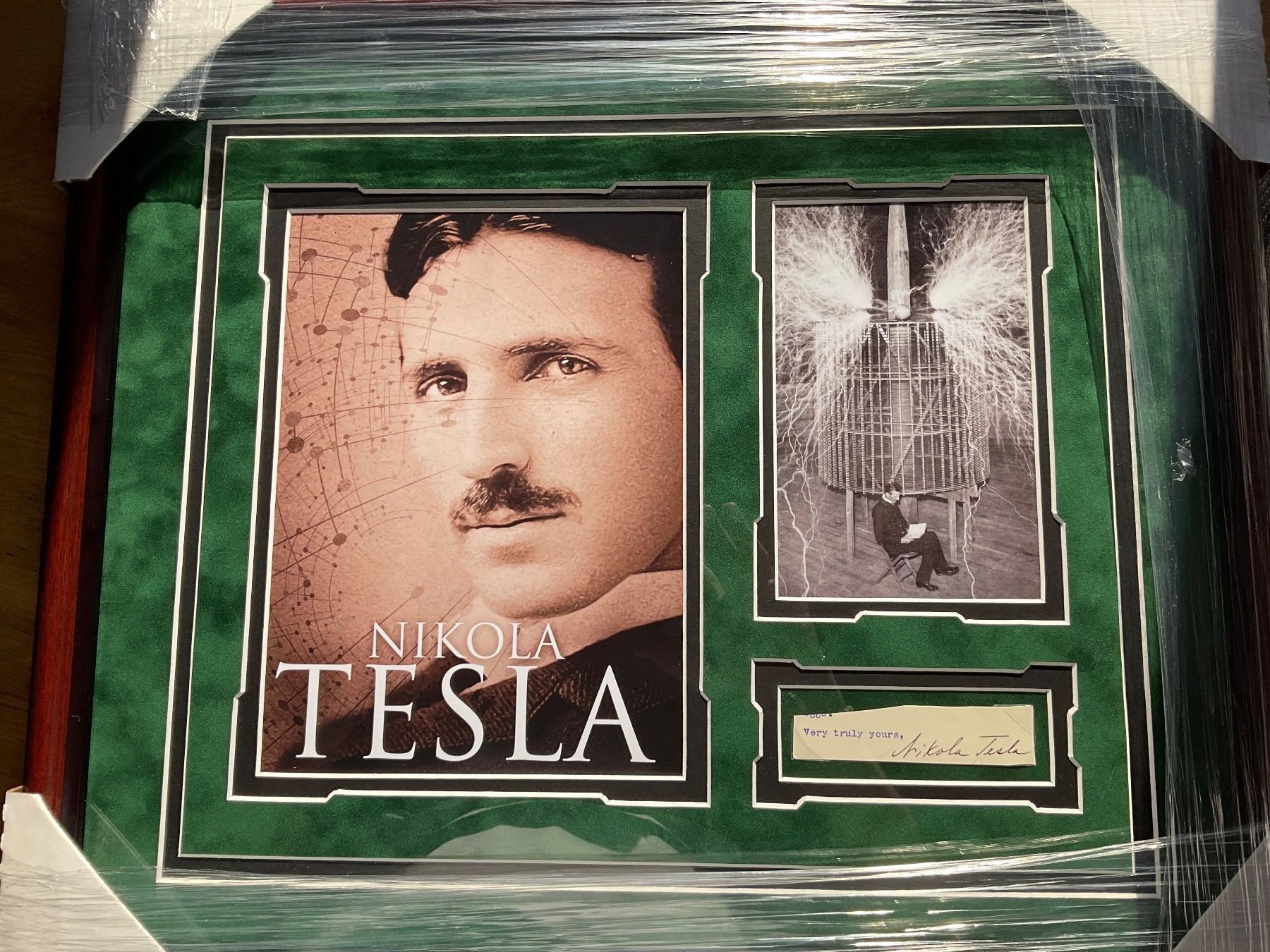 Autografi: Nikola Tesla Autogramm zertifiziert – Nuovo (secondo la descrizione) da Hittnau venduto da workaholic60