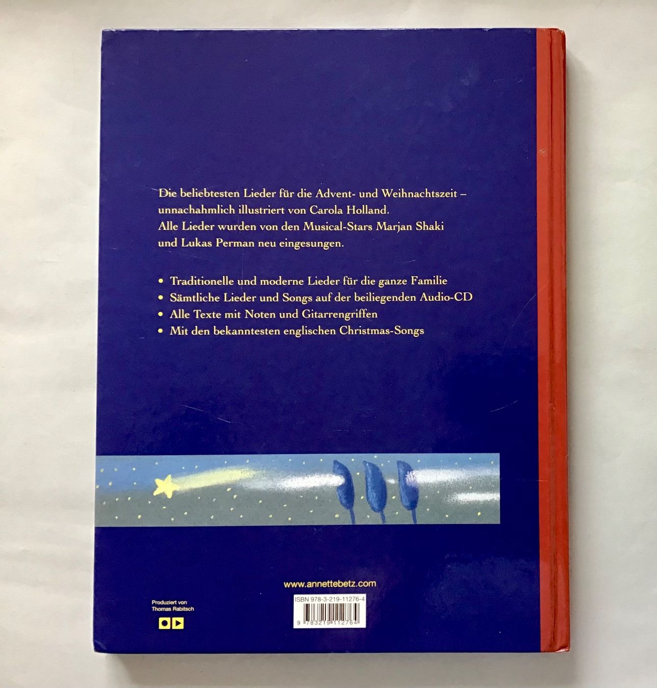 Bücher: Das grosse Buch der Weihnachtslieder mit CD – Gebraucht aus Bubendorf von Alpenheidi 1