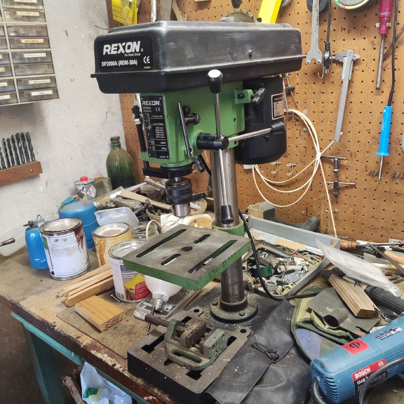 Trapani: REXON DP2000A Bohrmaschine gebraucht – Usato da Wald Zh venduto da Burlesko 1