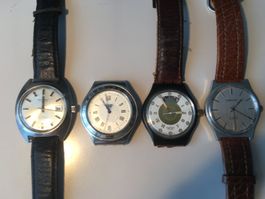 4 Uhren Mirexal / Swatch Swiss Made Automatic