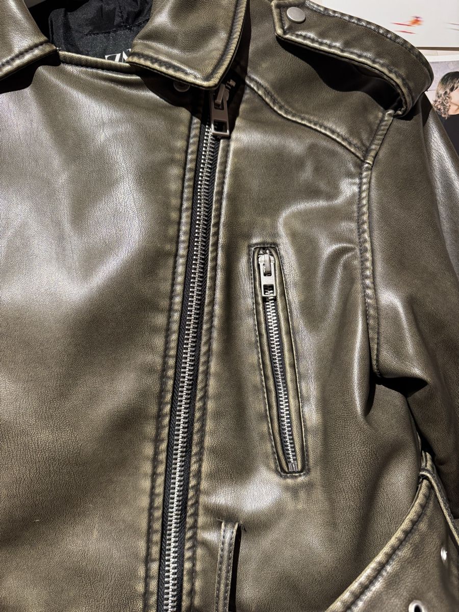 Zara Giacche: Lederjacke – Nuovo (secondo la descrizione) da Turgi venduto da eiiinalem 5