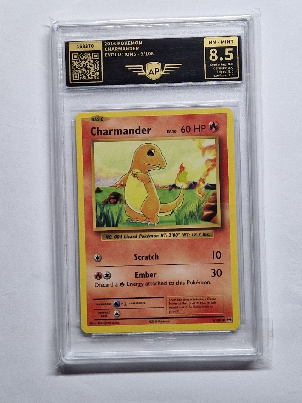 Pokémon Sammelbilder & Trading cards: Pokémon - Charmander #9 (AP 8.5) – Neu (gemäss Beschreibung) aus Birmensdorf ZH von x_NoMis