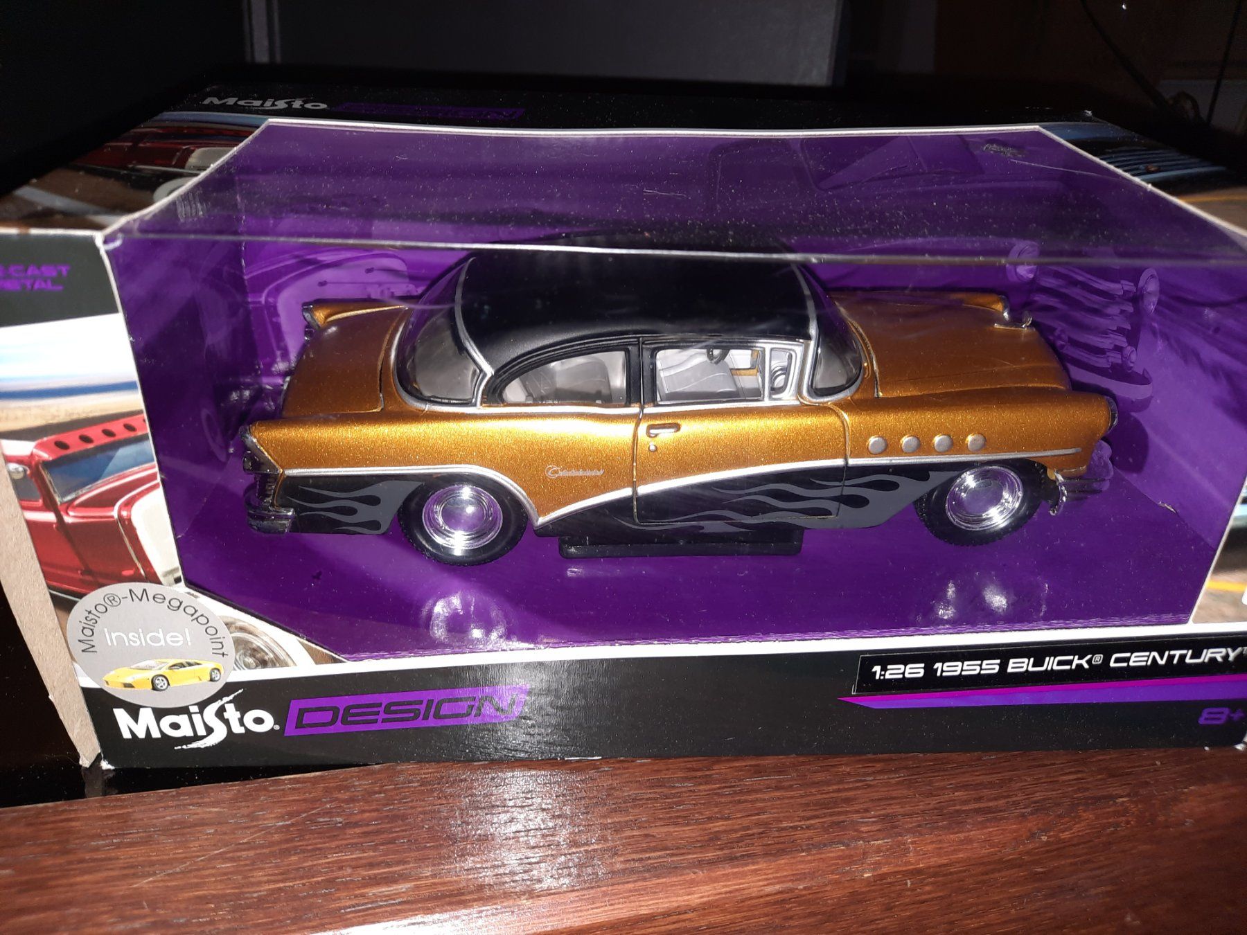 Maisto Modellini d'auto: BUICK CENTURY 1955 scala 1:26 – Nuovo e nell'imballaggio originale da Biasca venduto da Old_6blh 3