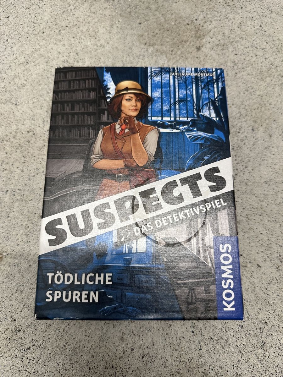 Kosmos Spiele: Spiel Suspects Tödliche Spuren – Gebraucht aus Schüpfen von Poly_pi