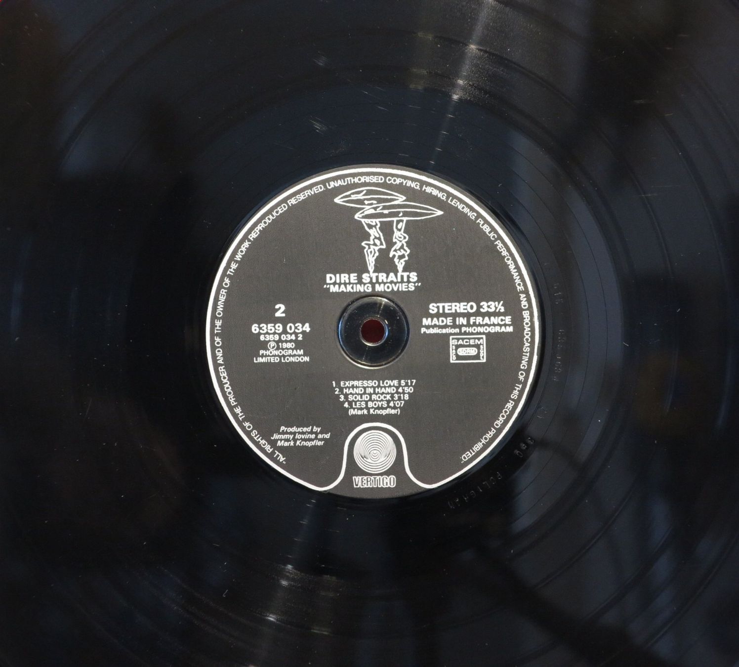 Schallplatten: Dire Straits - Making Movies / LP – Gebraucht aus Zürich von Naim60 4