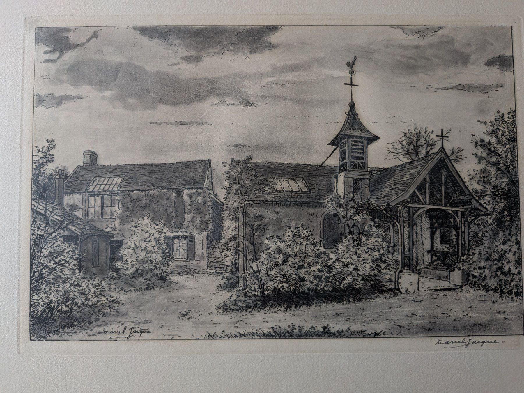Dipinti: Marcel Jaque Atelier Th. Rousseau Barbizon – Usato da Emmen venduto da magelan 1