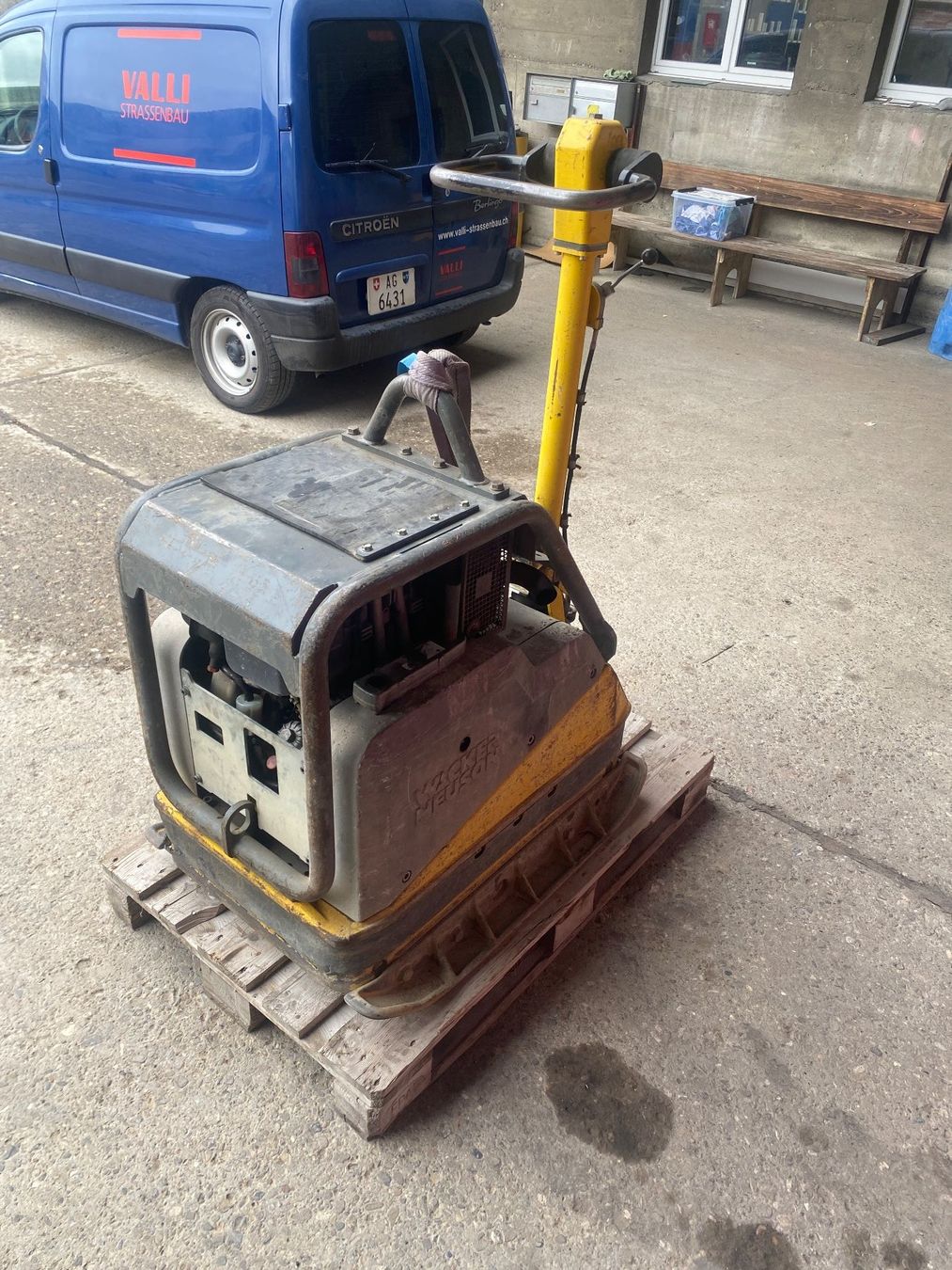 Wacker Neuson Alle Maschinen: Vibroplatte DPU 6555H Wacker Neuson – Defekt aus Buchs AG von Valli-AG-Strassenbau 2