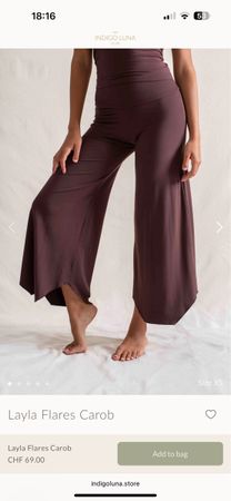 Indigo Luna Layla Pants - Carob 