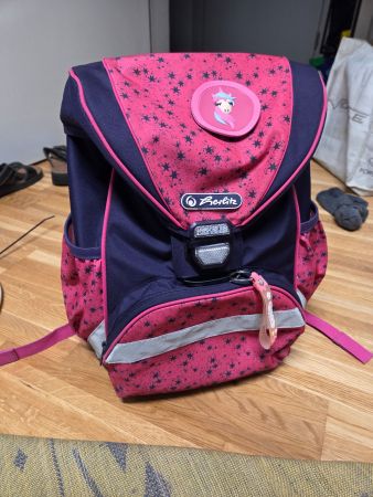 Schulranzen Einhorn Herlitz Schul Rucksack ab 1. Klasse