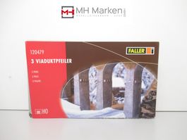 Faller 120479 Bausatz 3x Viaduktpfeiler 1:87 H0 Anlage Bau
