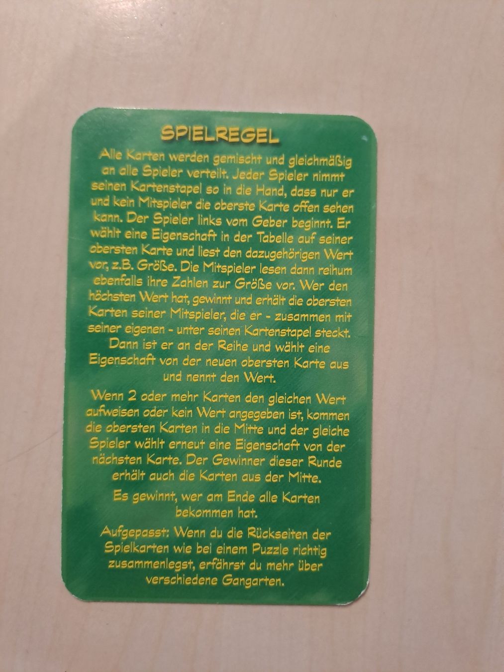 Spiele: Pferde-Quartet – Neu (gemäss Beschreibung) aus Rothenburg von 123odermatt 1