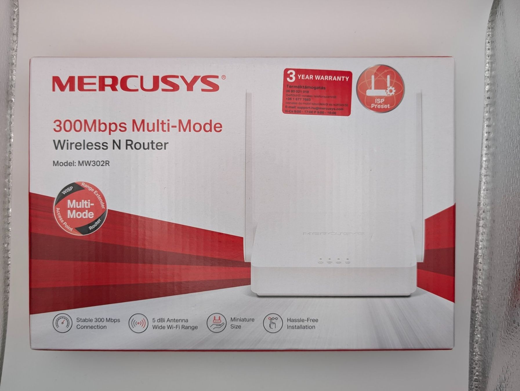 Modems & Router: Mercusys MW302R Wireless N Router, neu – Gebraucht aus Zürich von otonm