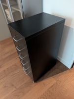 IKEA HELMER Schubladenelement Schwarz – Fast wie neu