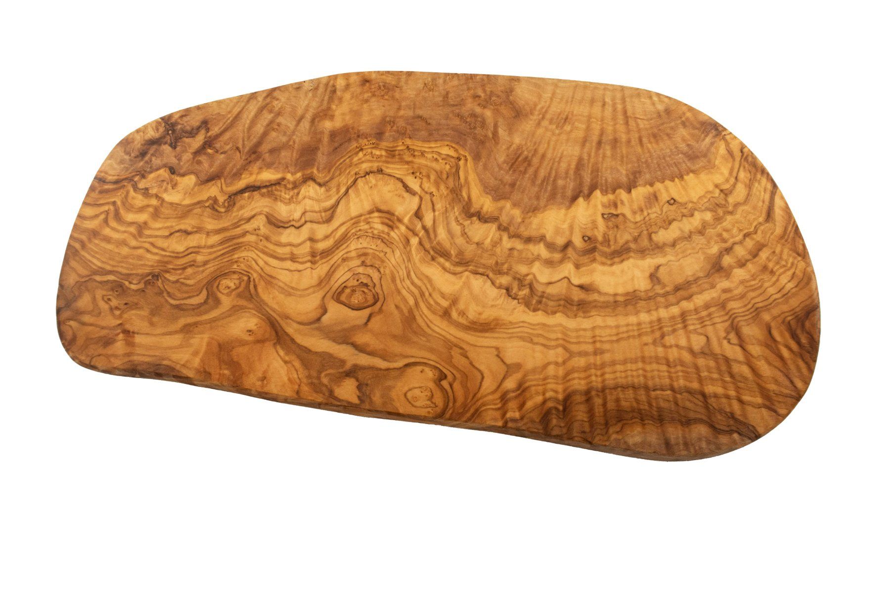 Piatti di portata: Olivenholzbrett Naturform 40 cm – Nuovo e nell'imballaggio originale da Pfäffikon ZH venduto da justnatur 4
