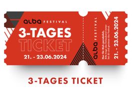 Alba-Festival, Zürich, 3x 3-Tages-Pass