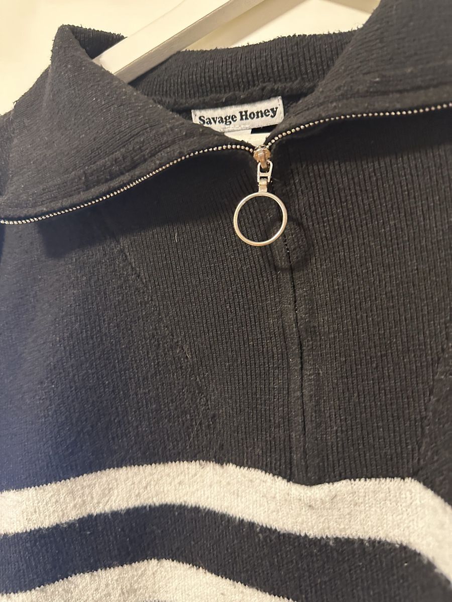 Maglioni & Felpe: Savage Honey Pullover schwarz weiss Gr. L – Usato da Reinach BL venduto da Alles_muss_weg00 3