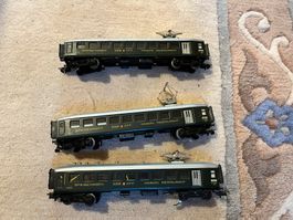Märklin 4016 Leichtschnellzug Speisewagen SBB Blech 3x