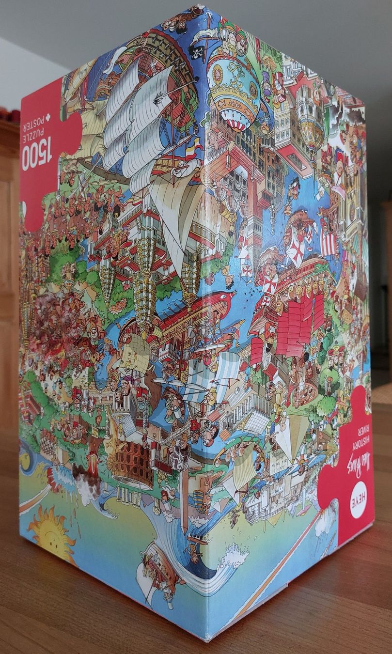 Heye Puzzle: Heye Puzzle - Hstory River – Usato da Dietikon venduto da Canman 1