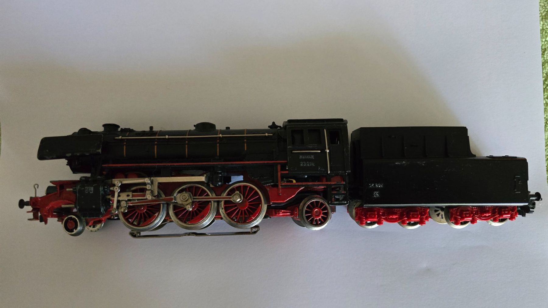 Märklin Modellini di ferrovie: Märklin HO-Wechselstrom BR 23 - Dampflok "Digital" – Usato da Melchnau venduto da Lhofer 2