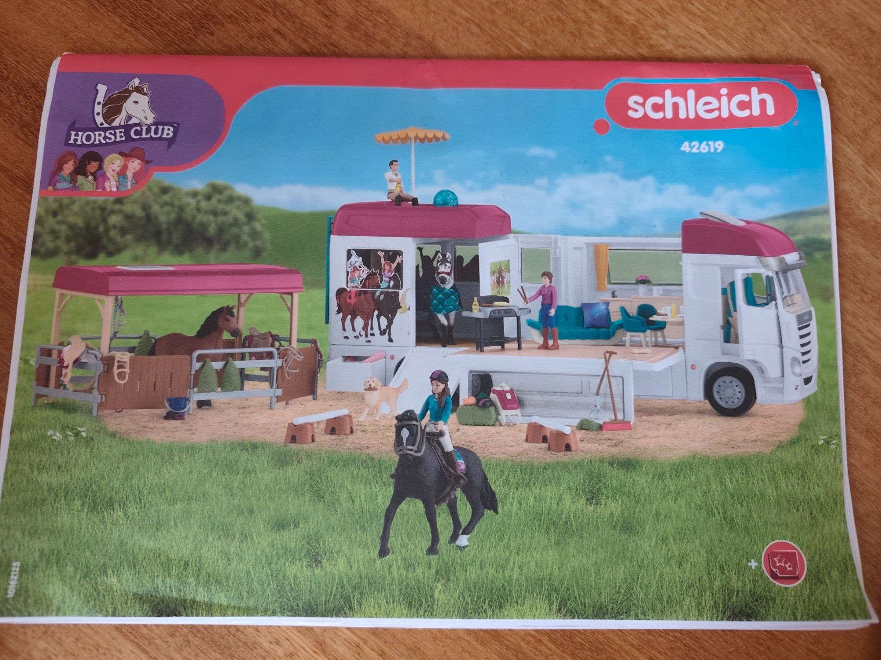 Schleich Giocattoli: Schleich 42619 Pferdetransporter – Usato da Tegerfelden venduto da jea_f5xk