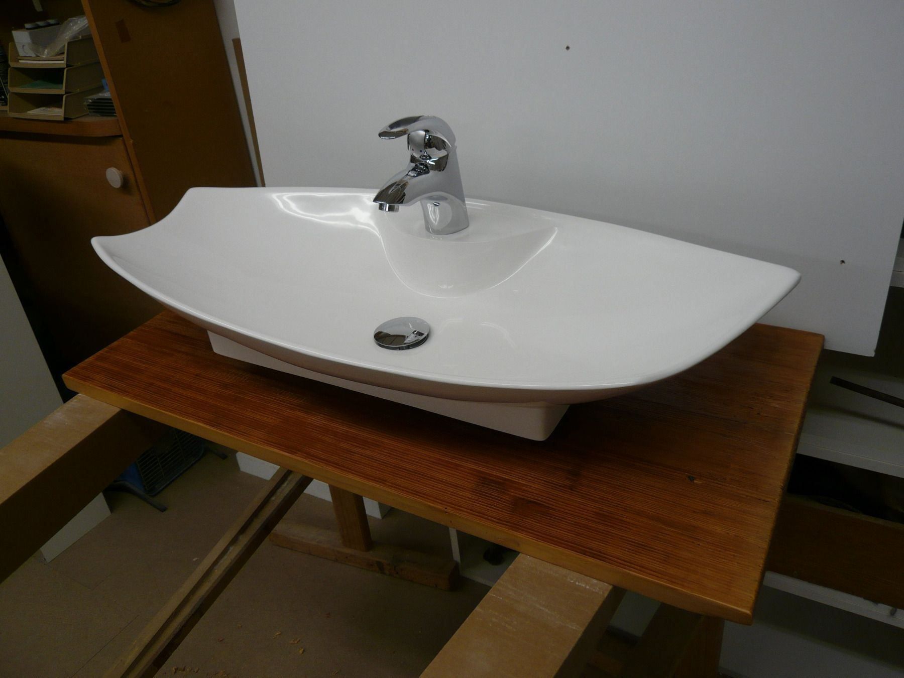 Spülbecken & Waschbecken: DESIGNER LAVABO 90x38x14cm AUFSATZBECKEN – Neu und originalverpackt aus Pfaffnau von nolff 2