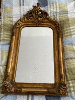 Antiker Louis-Philippe Wandspiegel mit Originalglas, um 1850