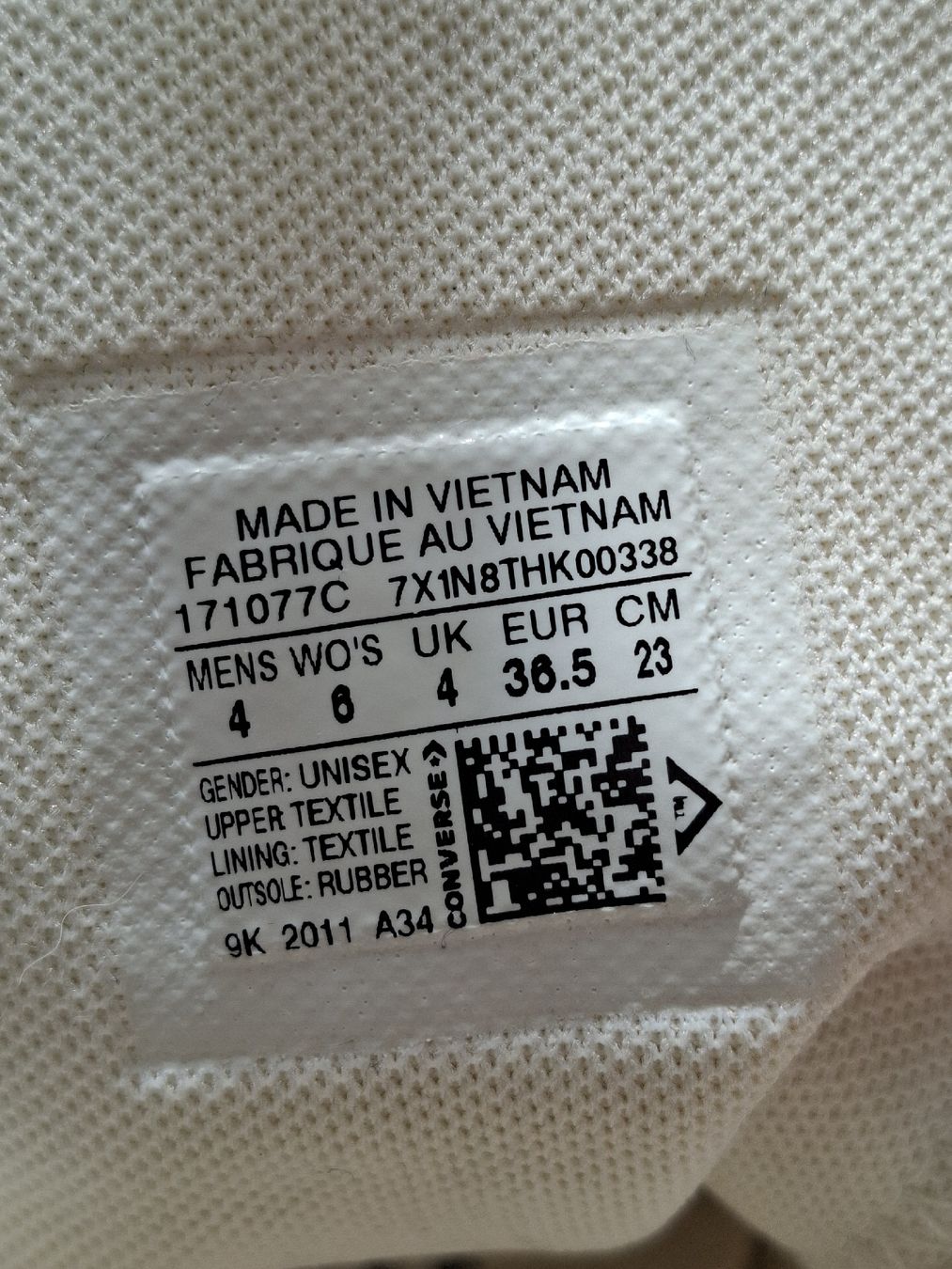 Converse Scarpe da donna: Converse, chuck Taylor, 36.5 wie neu – Usato da Kloten venduto da Szilvi15 5