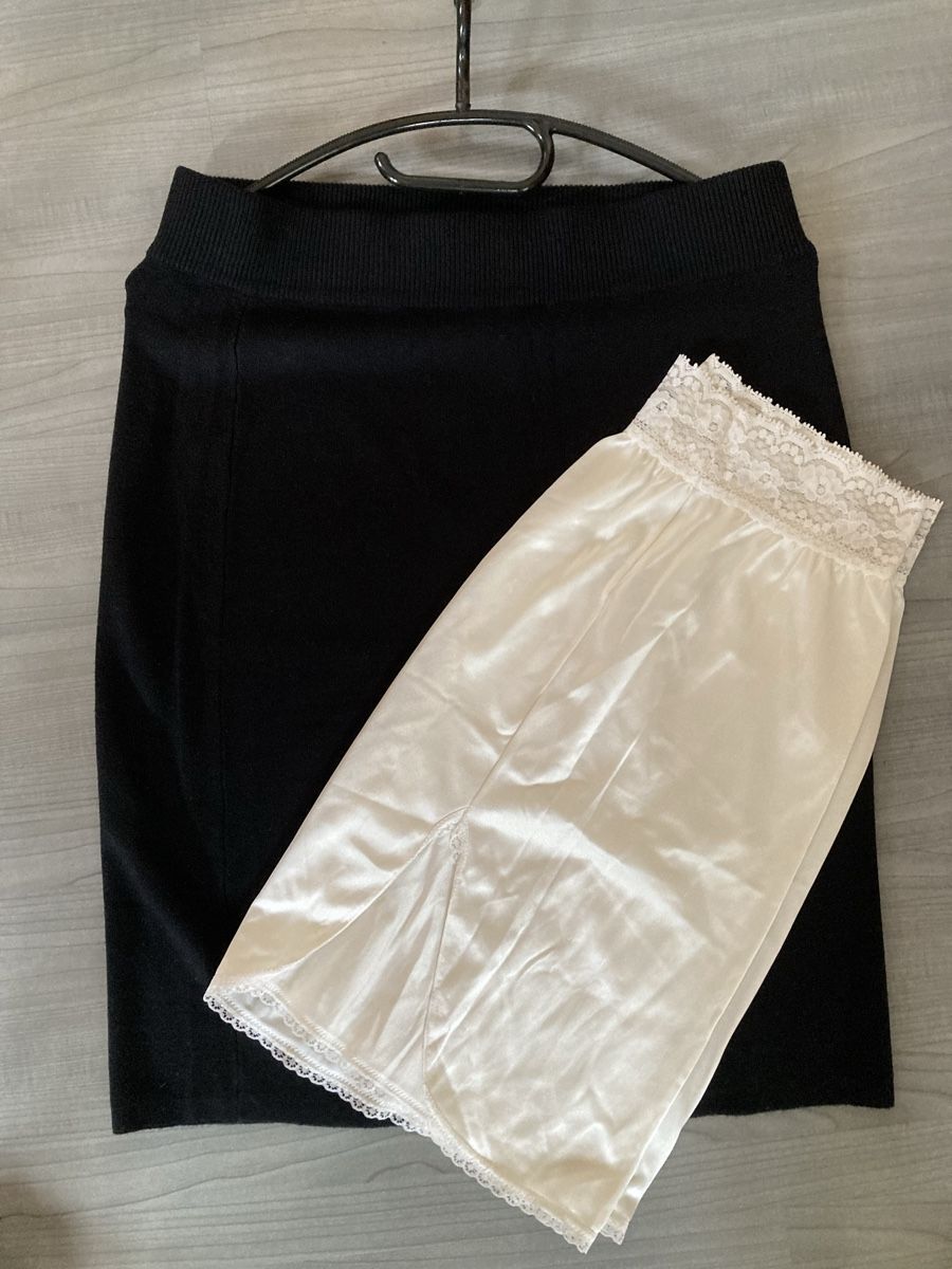 Gonne: Strickjupe inkl. Unterrock Gr. M – Nuovo (secondo la descrizione) da Mülenen venduto da Rapunzel99