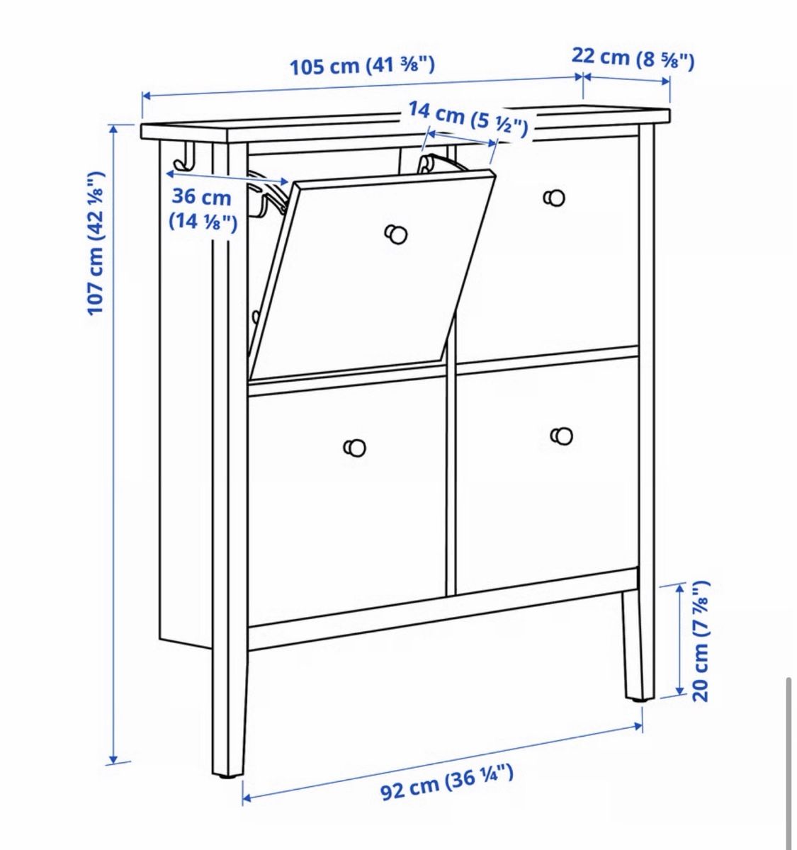 Scaffali: Entrance shoe storage commode  – Usato da lugano venduto da chi_8cgs 3