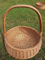 Grand panier en osier