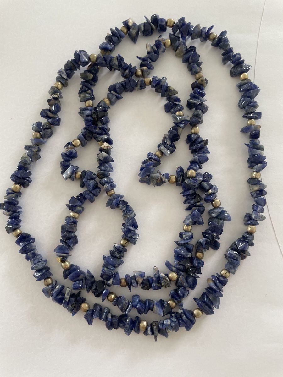 Ketten: Lapislazuli Splitterkette – Gebraucht aus Richterswil von Wildampfer