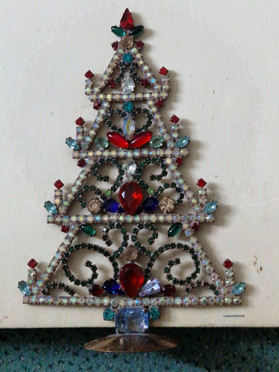 Gablonzer Tutte le decorazioni: Grosser aparter Gablonzer Christbaum stehend – Usato da Oberwil BL venduto da ehrenamt