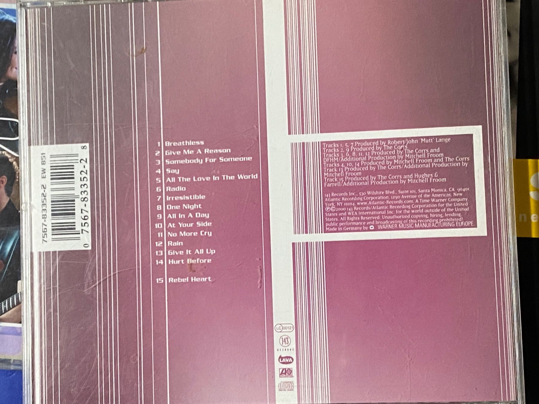 CDs: The Corrs – D'occasion à Muri b. Bern par AdidasCollector 5