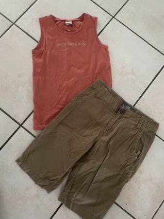 LCW Top und Shorts H&M Gr.134-140 cm